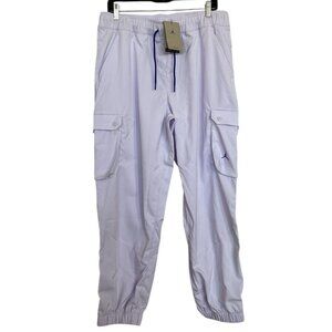 JORDAN Pants‎ Womens Size Large L Purple Active Cargo Pants Track Joggers